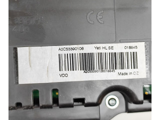 Geschwindigkeitsmesser Cockpit 5L0920840G, A2C53390106 Skoda Yeti (5L)
