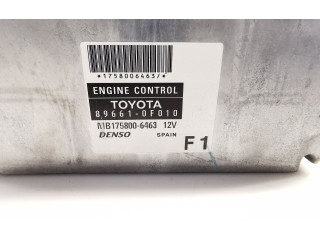 Блок управления двигателя 896610F010, MB175806463 Toyota Corolla Verso E121