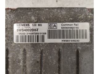 Řídící jednotka 5WS40020HT, 9644895180   Peugeot 307 2002