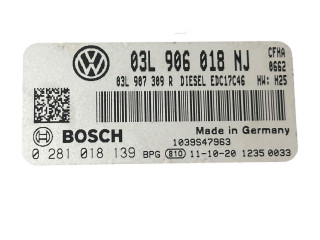 Řídící jednotka 03L907309R, 03L906018NJ Volkswagen Caddy 2011