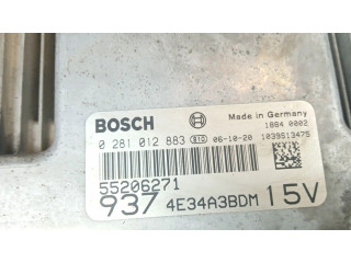 Блок управления двигателя 0281012883, 55206271   Alfa Romeo GTV