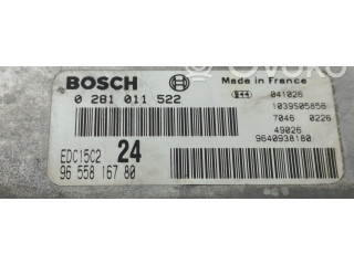 Блок управления двигателя 0281011522 Lancia Phedra