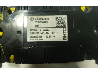 Блок управления климат-контролем A4539050600, 275105919R Smart ForFour II W453