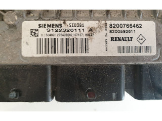 Блок управления двигателя S122326111A, 8200766462   Renault Megane II