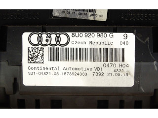 Панель приборов 8U0920980G   Audi Q3 8U       