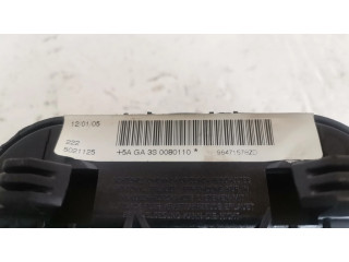 Подушка безопасности водителя 96471578ZD Citroen C4 I