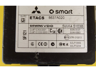 Блок комфорта 8637A020, 5WK45103B Mitsubishi Colt