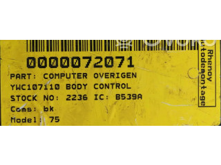 Řídící jednotka YWC107110, YWC107110 Rover 75 2001