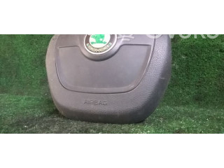 Подушка безопасности водителя 5J0880201H   Skoda Fabia Mk2 (5J)