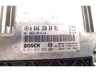 Řídící jednotka A6461502491, 0281012352 Mercedes-Benz E AMG W212 2007