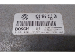 Блок управления двигателя 038906018GN, 0281010182 Skoda Octavia Mk1 (1U)