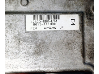 Блок управления двигателя 37820RB0E34   Honda Jazz