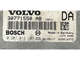 Блок управления двигателя 30771550AB, 1039S18372   Volvo S60