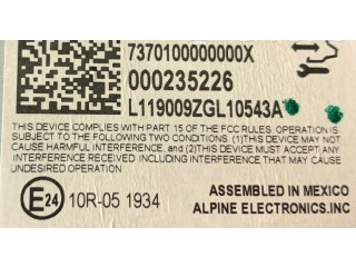 Радио/ проигрыватель CD/DVD / навигация 84423260   Chevrolet Volt II