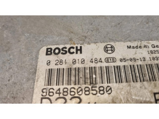 Блок управления двигателя 0281010484, 9648608580   Citroen Jumper