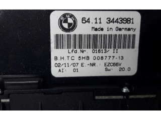 Блок управления климат-контролем 64113443981, 5HB008777 BMW X3 E83
