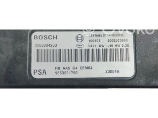 Блок управления 9663821780 Citroen C5