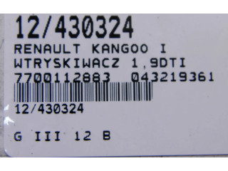 Vstřikovací čerpadlo 7700112883, 7700112883 Renault Kangoo I
