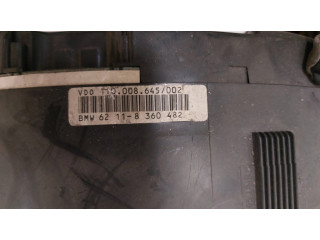 Přístrojová deska  BMW 3 E36 1995 62118360482, 110008645002  