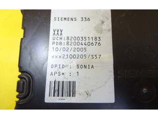Pojistková skříňka Řídící jednotka BSM 8200351183, S118400260C Renault Megane II 2006