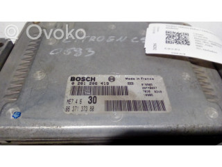 Блок управления двигателя 9637137380, 0261206419 Citroen C5