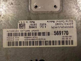 Řídící jednotka P68000107AC, 9980Z979 Dodge Caliber 2007