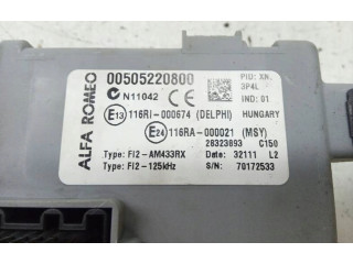 Pojistková skříňka Řídící jednotka BSM 00505220800 Alfa Romeo Mito 2011