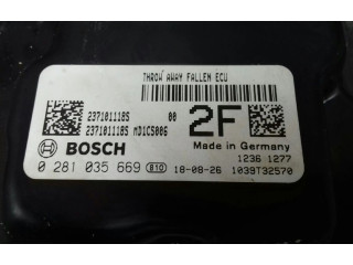 Блок управления двигателя 12361277   Dacia Duster