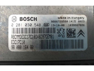 Řídící jednotka 9808016480, 0281030548 Peugeot 308 2014