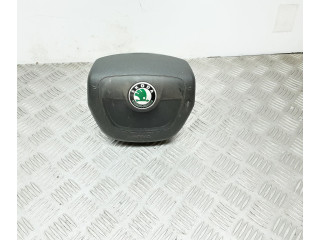 Подушка безопасности водителя 0014W0S17GBE, 61872050B Skoda Octavia Mk2 (1Z)