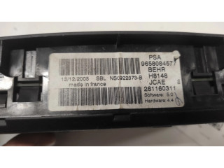 Блок управления климат-контролем 9658084577, 281160311   Citroen C4 I