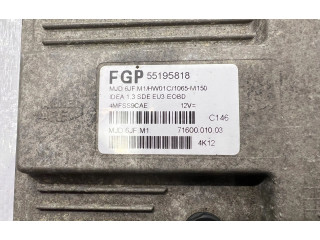 Блок управления двигателя Fiat Fullback