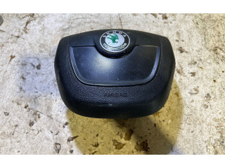 Подушка безопасности водителя 5J0880201K Skoda Fabia Mk2 (5J)