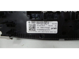 Блок управления климат-контролем 83A820043R Audi Q3 F3