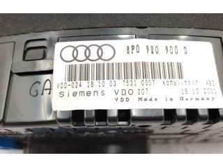 Панель приборов 8P0920900D Audi A3 S3 8L