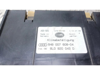 Блок управления климат-контролем 8L0820043D, 5HB007608 Audi A3 S3 8L