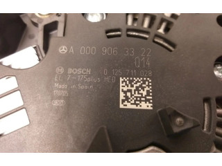 Генератор 0125711028, 0125711028   Mercedes-Benz GLA W156      