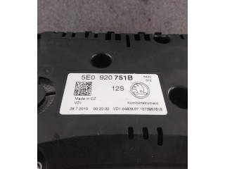 Панель приборов 5E0920751B, 5E0920751B   Skoda Octavia Mk3 (5E)       