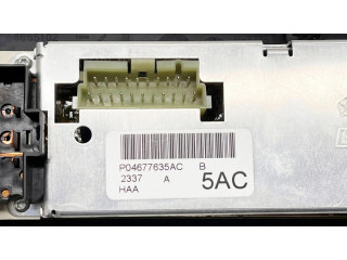 Блок управления климат-контролем P04677635AC, P04677635 Chrysler Voyager