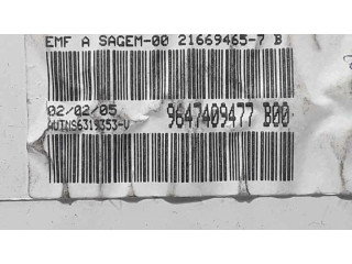 Дисплей    9647409477, 216694657B   Citroen C2