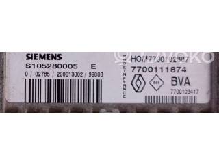 Блок управления коробкой передач 7700111874, 290013002   Renault Clio II