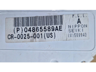 Přístrojová deska Dodge Viper 2003 04865589AE, CR0025001