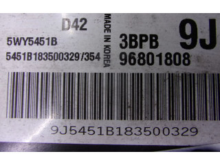 Блок управления двигателем Блок управления 96801808, 96801808   Chevrolet Matiz