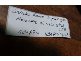 Зеркало электрическое        Mercedes-Benz SL R232  2021 -  года   