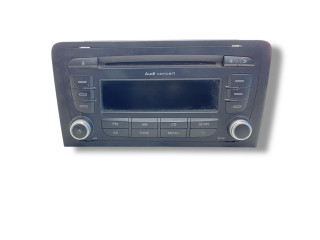 Радио/ проигрыватель CD/DVD / навигация 7640276380, 8P0035186AB Audi A3 S3 A3 Sportback 8P для двигателя BSE