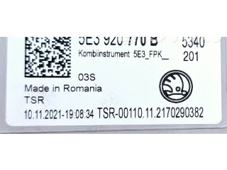 Панель приборов 5E3920770B Skoda Octavia Mk4