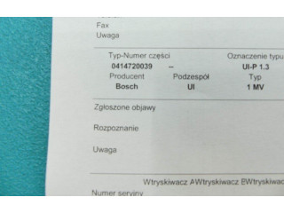 Форсунка 0414720039, IMPRK1329830    Volkswagen Bora   