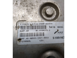 Řídící jednotka 51891836, BC0104375C   Fiat Punto Evo 2012
