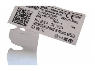 Боковая подушка безопасности 5E0880741 Skoda Octavia Mk3 (5E)