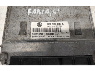 Блок подушек безопасности 03E906033A   Skoda Fabia Mk1 (6Y)